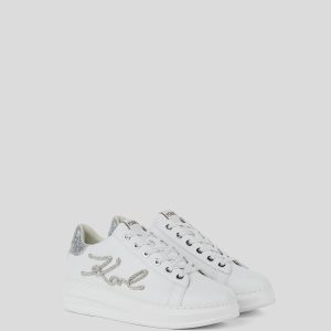 KAPRI SIGNIA RHINESTONE SNEAKERS