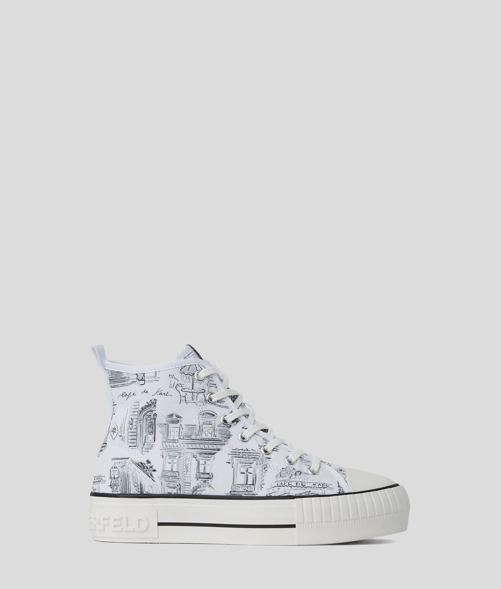 KL X JORGE PARRA HIGH-TOP SNEAKERS - Image 5